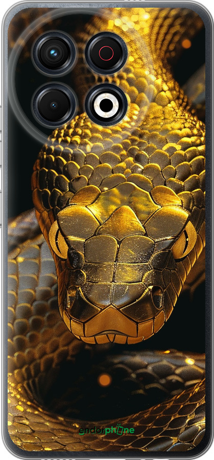Силиконовый чехол Golden snake для Tecno Spark 30 Pro 4G - 6072u-3895 изображение 