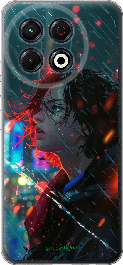 Силіконовий чехол Нічні вогні для Tecno Spark 30 Pro 4G - 6096u-3895 изображение 