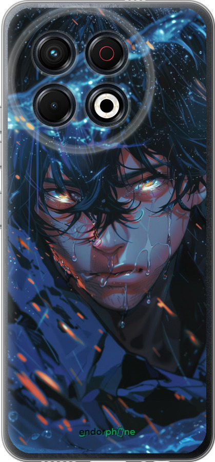 Силіконовий чехол Satoru Gojou для Tecno Spark 30 Pro 4G - 6128u-3895 изображение 