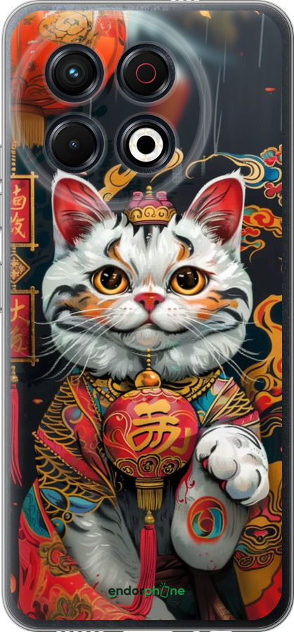 Силиконовый чехол China Cat v2 для Tecno Spark 30 Pro 4G - 6135u-3895 изображение 