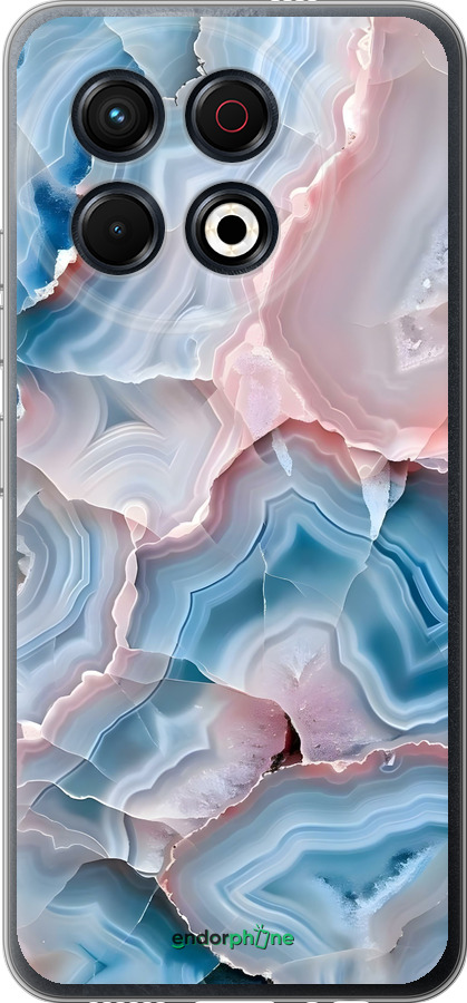 Силіконовий чехол Мрамор для Tecno Spark 30 Pro 4G - 6306u-3895 изображение 