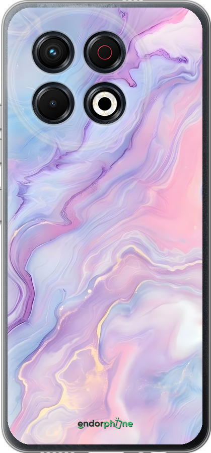 Силиконовый чехол Нежный мрамор для Tecno Spark 30 Pro 4G - 6310u-3895 изображение 