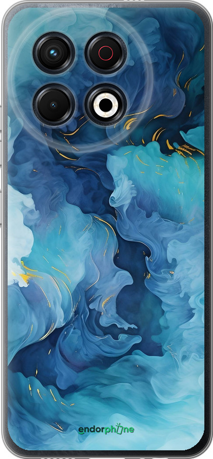 Силиконовый чехол Акварель для Tecno Spark 30 Pro 4G - 6320u-3895 изображение 