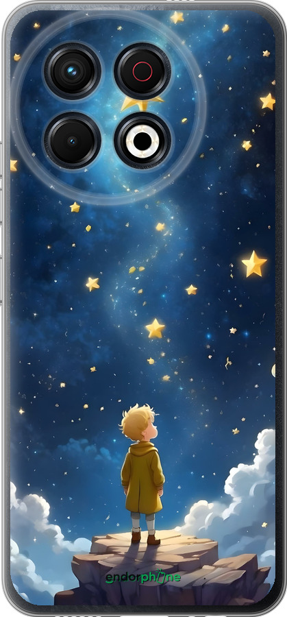 Силиконовый чехол Маленький принц для Tecno Spark 30 Pro 4G - 6326u-3895 изображение 
