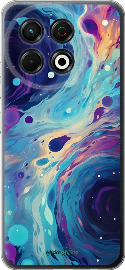 Силиконовый чехол Арт акварель для Tecno Spark 30 Pro 4G - 6329u-3895 изображение 