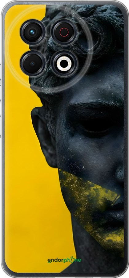 Силиконовый чехол Статуя арт для Tecno Spark 30 Pro 4G - 6330u-3895 изображение 