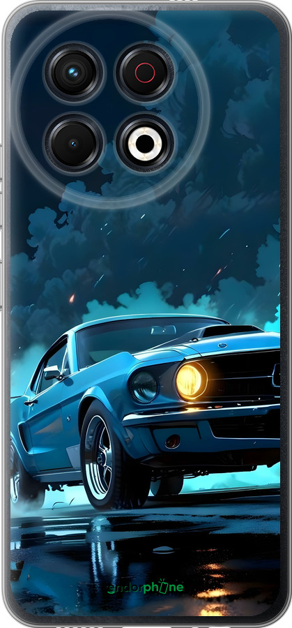 Силіконовий чехол Форд мустанг для Tecno Spark 30 Pro 4G - 6374u-3895 изображение 