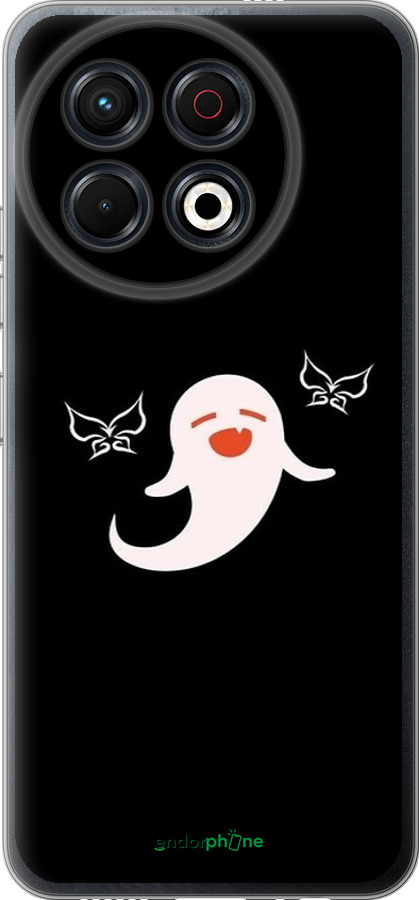 Силіконовий чехол Genshin Impact Ху Тао Мистецтво духу-примари для Tecno Spark 30 Pro 4G - 6534u-3895 изображение 