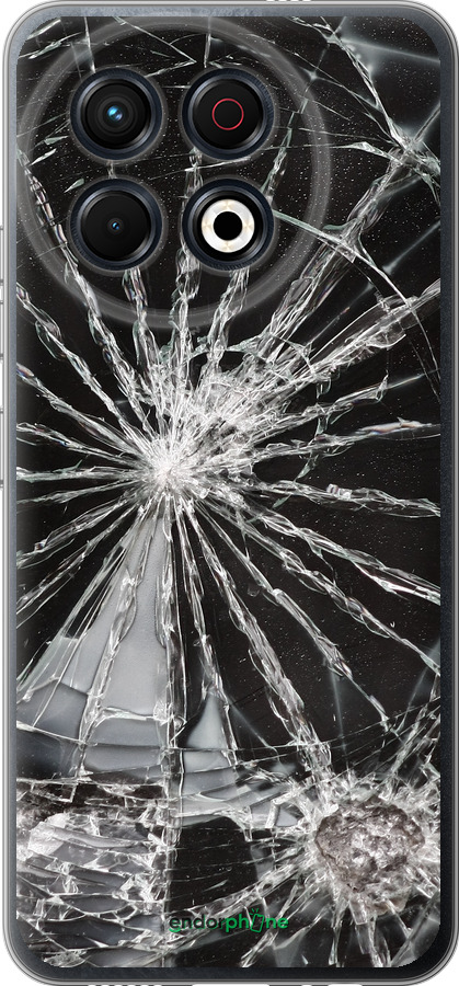 Силиконовый чехол Glass для Tecno Spark 30 Pro 4G - 6608u-3895 изображение 