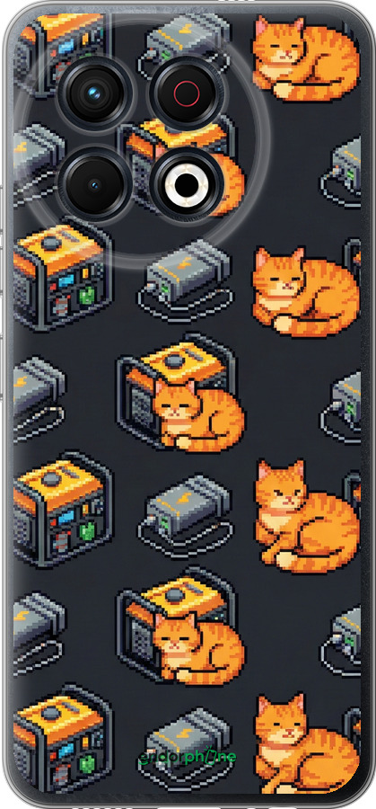 Силиконовый чехол Autonomous Zone для Tecno Spark 30 Pro 4G - 6771u-3895 изображение 