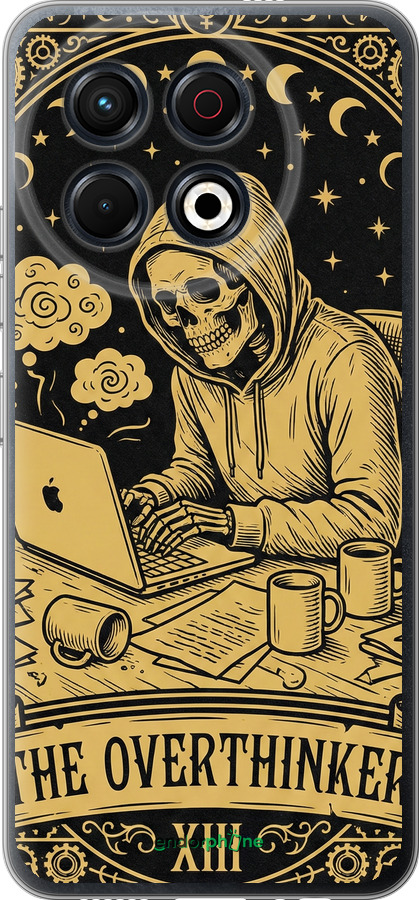 Силиконовый чехол The Overthinker для Tecno Spark 30 Pro 4G - 6774u-3895 изображение 