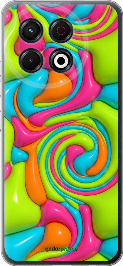 Силіконовий чехол Y2K Jelly Dream для Tecno Spark 30 Pro 4G - 6780u-3895 изображение 