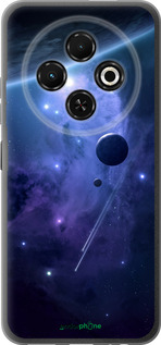 Силіконовий чехол Планети в синьому космосі для Tecno Spark 30C - 171u-3821 изображение 