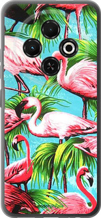 Силіконовий чехол Tropical background для Tecno Spark 30C - 4016u-3821 изображение 