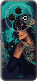 Силиконовый чехол Fantasy girl для Tecno Spark 30C - 4133u-3821 изображение 