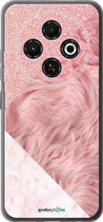 Силиконовый чехол Розовые текстуры для Tecno Spark 30C - 4343u-3821 изображение 