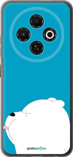 Силиконовый чехол Мишка 1 для Tecno Spark 30C - 4358u-3821 изображение 
