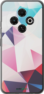 Силіконовий чехол Геометрія 3 для Tecno Spark 30C - 4415u-3821 изображение 
