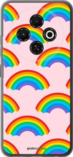 Силиконовый чехол Rainbows для Tecno Spark 30C - 4478u-3821 изображение 