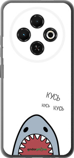 Силиконовый чехол Акула для Tecno Spark 30C - 4870u-3821 изображение 