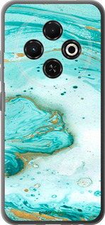Силиконовый чехол Мраморный для Tecno Spark 30C - 4895u-3821 изображение 