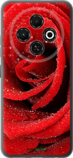 Силиконовый чехол Красная роза для Tecno Spark 30C - 529u-3821 изображение 