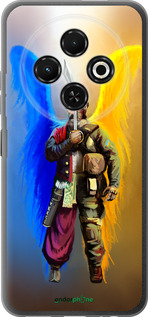 Силиконовый чехол Воин-Ангел для Tecno Spark 30C - 5317u-3821 изображение 