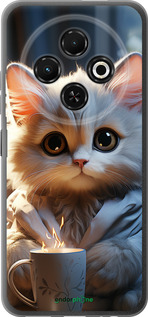 Силиконовый чехол White cat для Tecno Spark 30C - 5646u-3821 изображение 