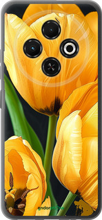 Силиконовый чехол Желтые тюльпаны для Tecno Spark 30C - 5991u-3821 изображение 