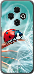 Силиконовый чехол Божья коровка для Tecno Spark 30C - 6049u-3821 изображение 