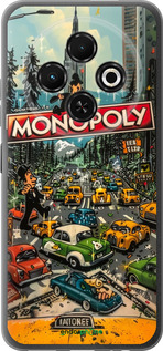 Силиконовый чехол Городской драйв Monopoly для Tecno Spark 30C - 6088u-3821 изображение 