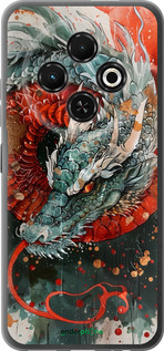 Силіконовий чехол Стихія вогню для Tecno Spark 30C - 6101u-3821 изображение 