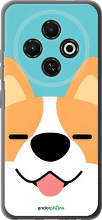 Силиконовый чехол Корги для Tecno Spark 30C - 6280u-3821 изображение 