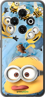 Силиконовый чехол Миньоны для Tecno Spark 30C - 6386u-3821 изображение 