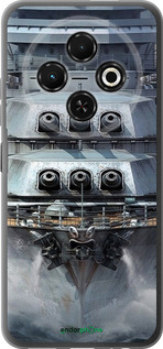 Силиконовый чехол Линкор, world of tanks, wargaming, военный корабль для Tecno Spark 30C - 6453u-3821 изображение 