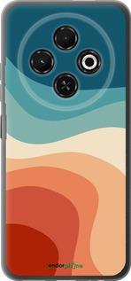 Силіконовий чехол У стилі ретро з хвилями для Tecno Spark 30C - 6531u-3821 изображение 
