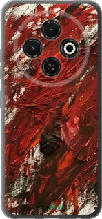 Силиконовый чехол Абстрактная композиция в красных тонах для Tecno Spark 30C - 6541u-3821 изображение 