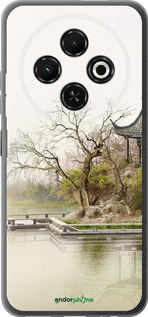 Силиконовый чехол Японский пейзаж для Tecno Spark 30C - 776u-3821 изображение 