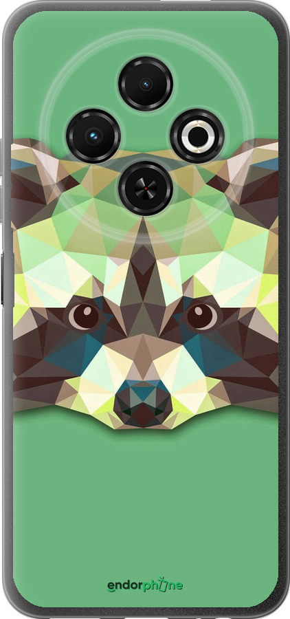 Силиконовый чехол Енот для Tecno Spark 30C - 1217u-3821 изображение 