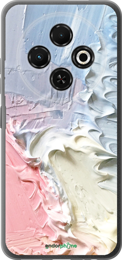 Силиконовый чехол Пастель v1 для Tecno Spark 30C - 3981u-3821 изображение 