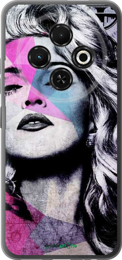 Силиконовый чехол Art-Madonna для Tecno Spark 30C - 4131u-3821 изображение 