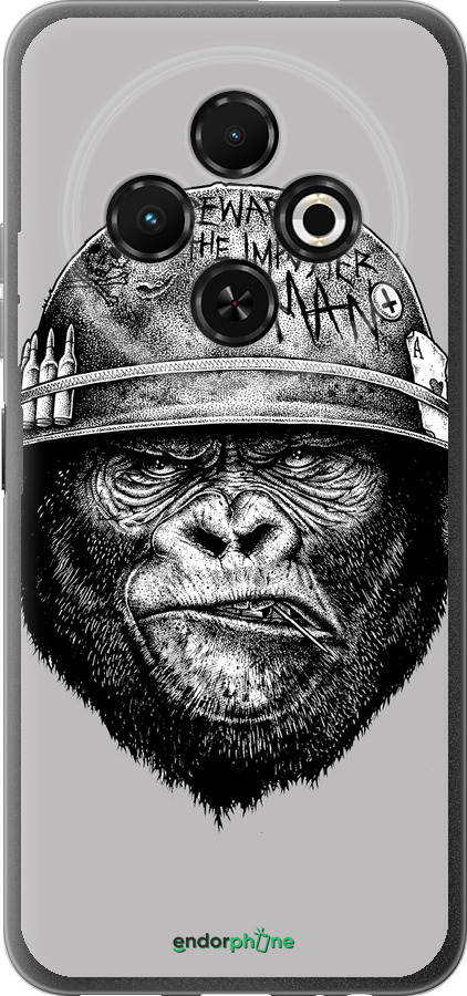 Силіконовий чехол military monkey для Tecno Spark 30C - 4177u-3821 изображение 