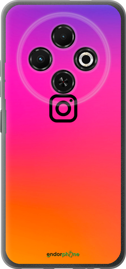 Силиконовый чехол Instagram для Tecno Spark 30C - 4273u-3821 изображение 
