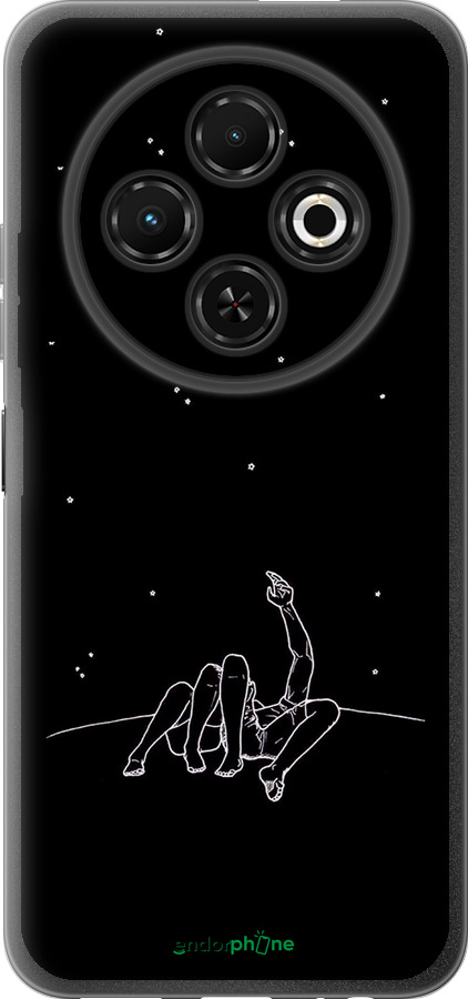 Силиконовый чехол Романтика для Tecno Spark 30C - 4306u-3821 изображение 