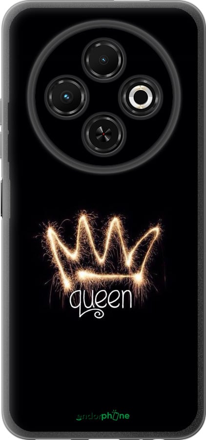 Силиконовый чехол Корона для Tecno Spark 30C - 4337u-3821 изображение 