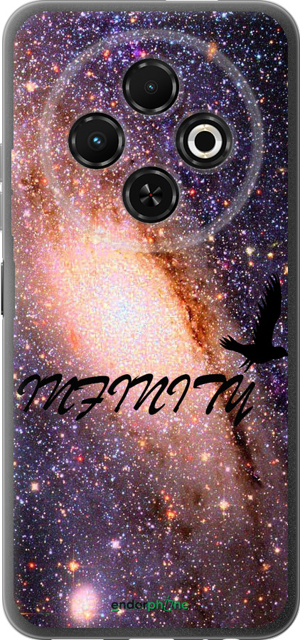 Силиконовый чехол Бесконечность для Tecno Spark 30C - 4390u-3821 изображение 