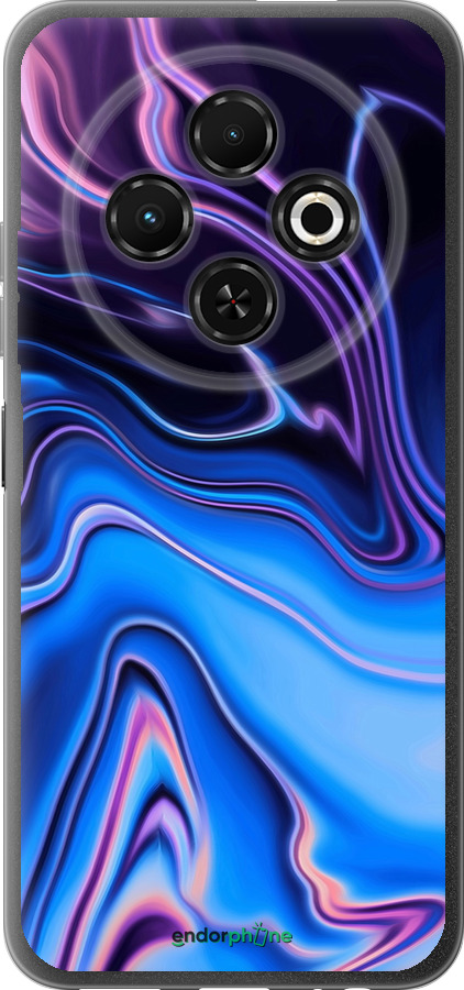 Силиконовый чехол Узор воды для Tecno Spark 30C - 4491u-3821 изображение 