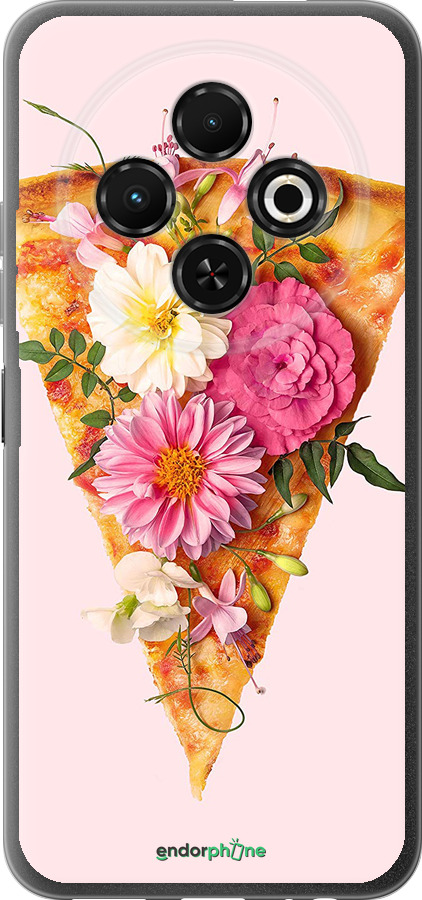 Силиконовый чехол pizza для Tecno Spark 30C - 4492u-3821 изображение 