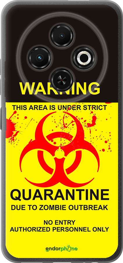 Силиконовый чехол Biohazard  9 для Tecno Spark 30C - 4825u-3821 изображение 