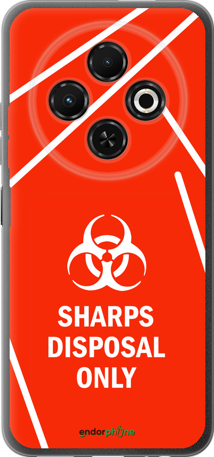 Силиконовый чехол biohazard 27 для Tecno Spark 30C - 4843u-3821 изображение 